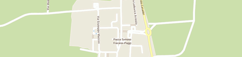 Mappa della impresa crociati giovanna a GATTEO