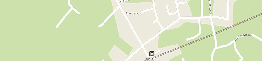 Mappa della impresa panificio la coccinella di campalto alessandro e c snc a GODEGA DI SANT URBANO