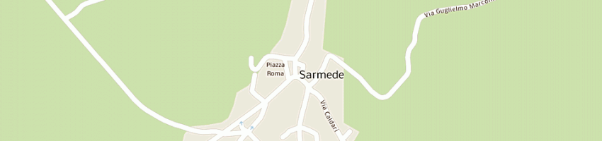 Mappa della impresa pizzol gastone e c snc a SARMEDE