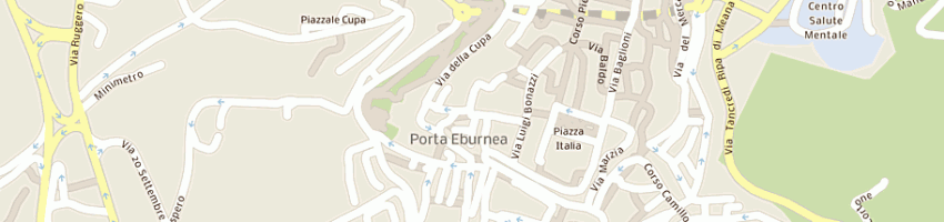 Mappa della impresa sistemi informativi spa a PERUGIA