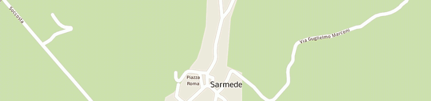 Mappa della impresa la dea bendata di maso stefano a SARMEDE