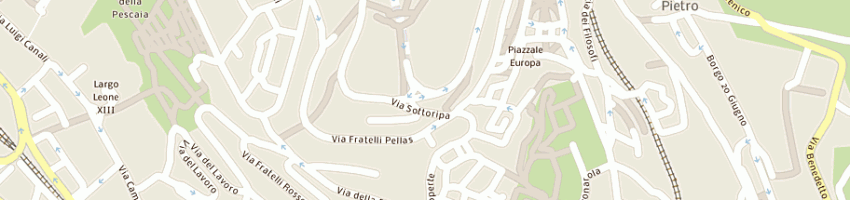 Mappa della impresa farmacia rossi drcesare a PERUGIA
