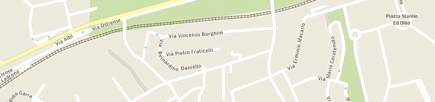 Mappa della impresa manzin massimo a ROMA