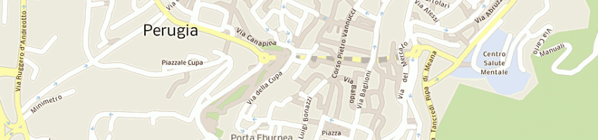 Mappa della impresa paglicci reattelli piero a PERUGIA