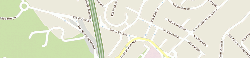 Mappa della impresa cetra co-se-co consorzio di servizi a cooperative rl a ROMA