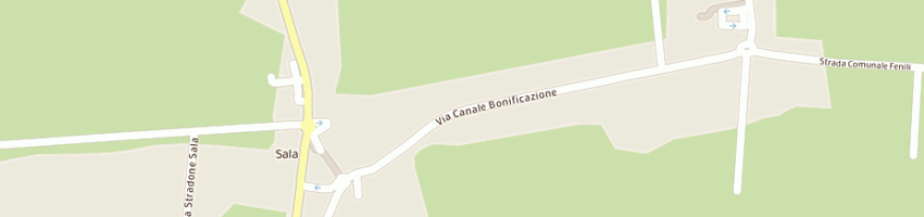 Mappa della impresa rivalclini daniela a CESENATICO