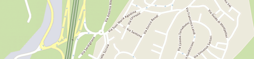 Mappa della impresa centro ecografico mont-eco di anna maria chimenti - snc a ROMA