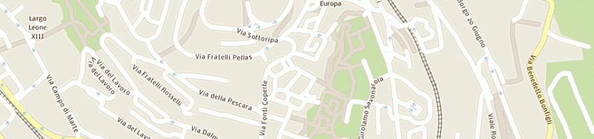 Mappa della impresa studio associato ing mgialletti e ing rrepetti a PERUGIA