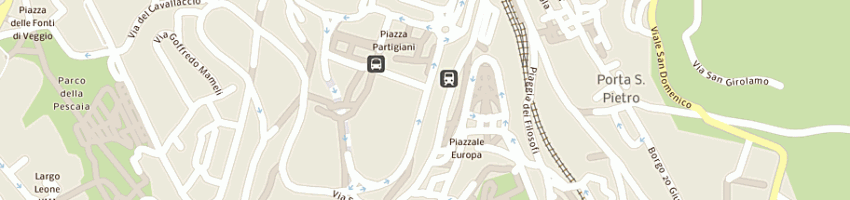 Mappa della impresa b trade srl a PERUGIA