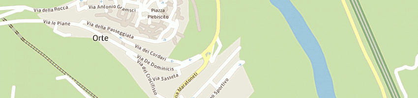Mappa della impresa rossi elvio a ORTE