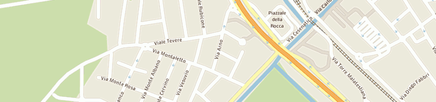 Mappa della impresa mannino mario a CESENA