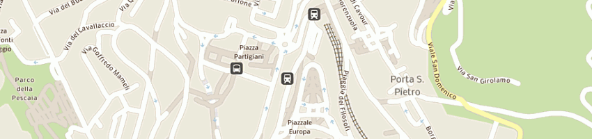 Mappa della impresa parrucchiera dina a PERUGIA