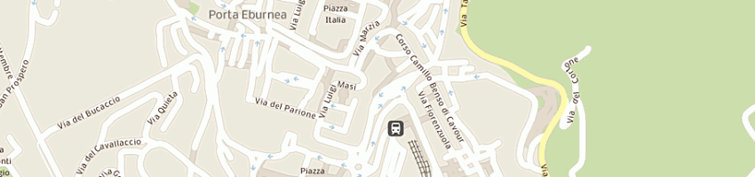 Mappa della impresa il giardino di giada a PERUGIA