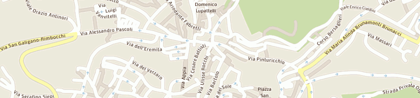 Mappa della impresa art-idea a PERUGIA