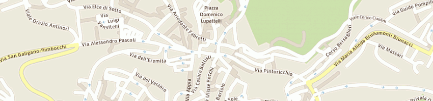 Mappa della impresa diffusione moda il grifo a PERUGIA