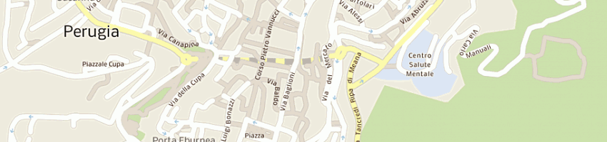 Mappa della impresa flli d'alessandro sas di veronica d'alessandro a PERUGIA