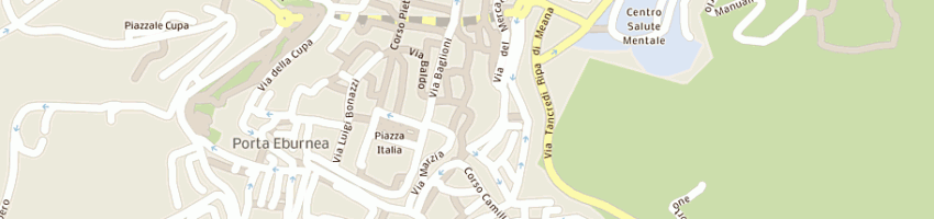 Mappa della impresa nanni letizia a PERUGIA
