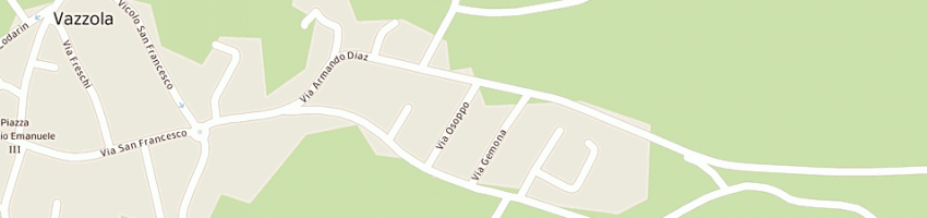 Mappa della impresa canzian diego a VAZZOLA