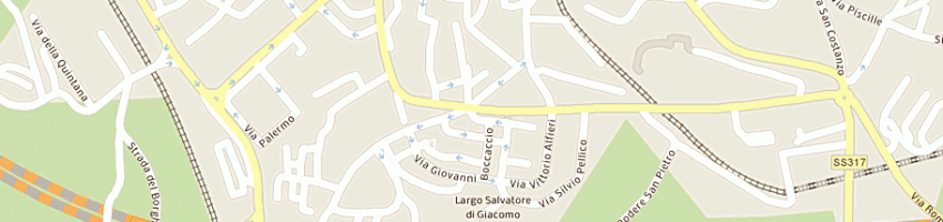 Mappa della impresa bar antichi sapori a PERUGIA