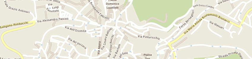 Mappa della impresa cioccolato augusta perusia sas di mangano giacomo a PERUGIA
