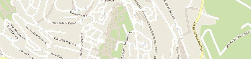 Mappa della impresa confcooperative ari centro a PERUGIA