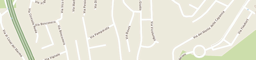Mappa della impresa zamperini daniele a ROMA