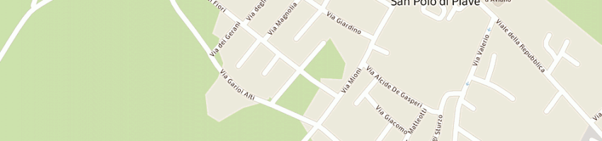 Mappa della impresa breda gian pietro a SAN POLO DI PIAVE