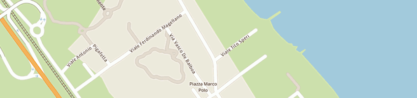 Mappa della impresa servizi per l'accoglienza soccoop a rl a CESENATICO