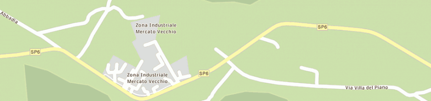 Mappa della impresa bm di brunori luigi e c (snc) a PIETRARUBBIA