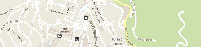Mappa della impresa fioroni giuseppe a PERUGIA