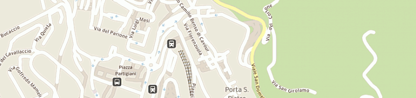 Mappa della impresa il chiostro delle erbe (sas) a PERUGIA