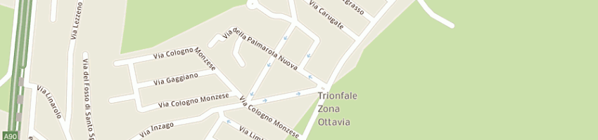 Mappa della impresa sapi trasporti di giammartino samuele snc a ROMA