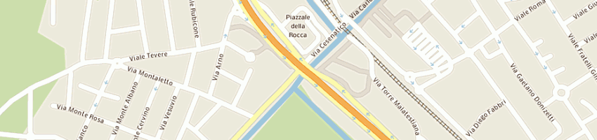 Mappa della impresa dancing paradiso di monticelli alfredo e c snc a CESENATICO