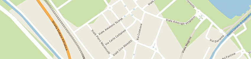 Mappa della impresa sacim spa a CESENA