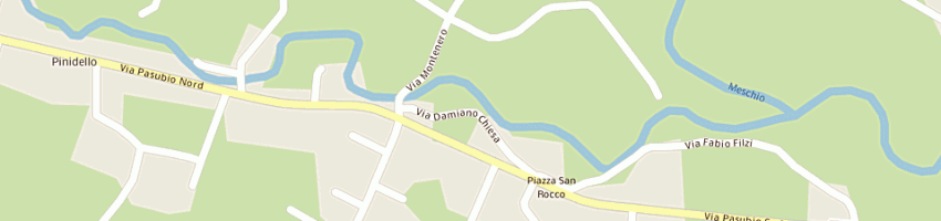 Mappa della impresa ams di polese giorgio e c snc a CORDIGNANO