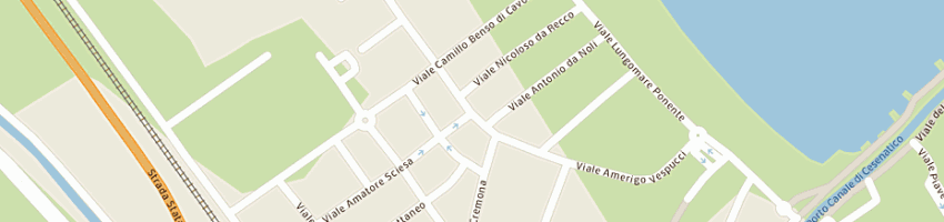 Mappa della impresa giulianini alessandro a CESENATICO