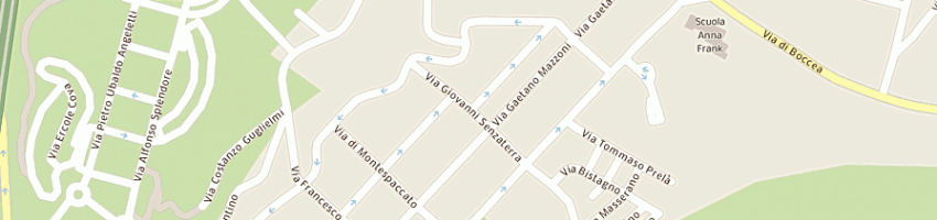 Mappa della impresa franchini giancarlo a ROMA