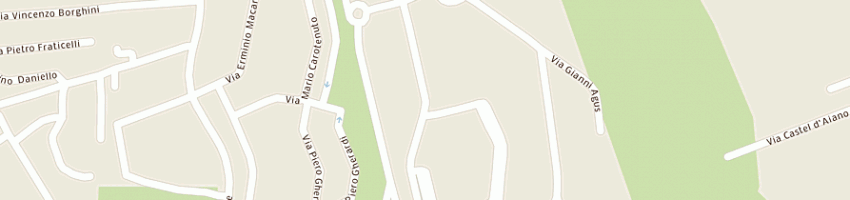 Mappa della impresa coletti fabio a ROMA