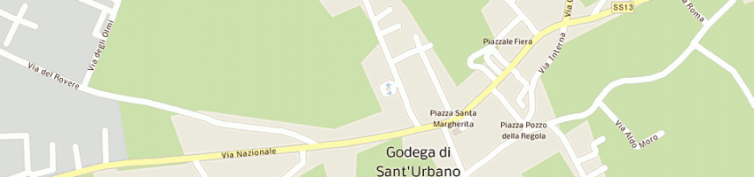 Mappa della impresa signori franco a GODEGA DI SANT URBANO