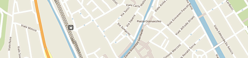 Mappa della impresa modanese marco a CESENATICO