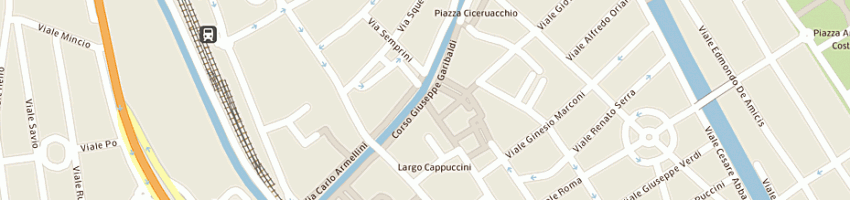 Mappa della impresa il gomitolo di anna maria e marzia briganti - snc a CESENATICO