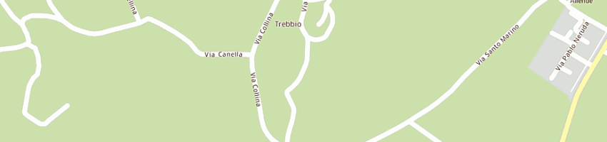 Mappa della impresa ristorante da pio di antonella e daniele campidelli snc a POGGIO BERNI