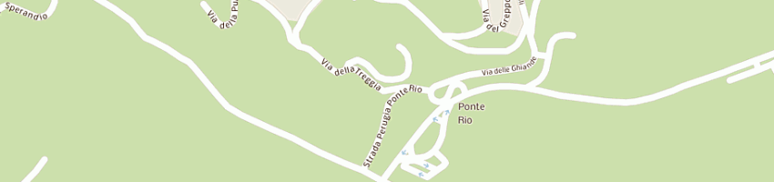 Mappa della impresa la treggia srl a PERUGIA