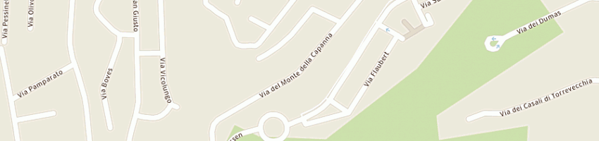Mappa della impresa pompilio alessia centro sposi a ROMA