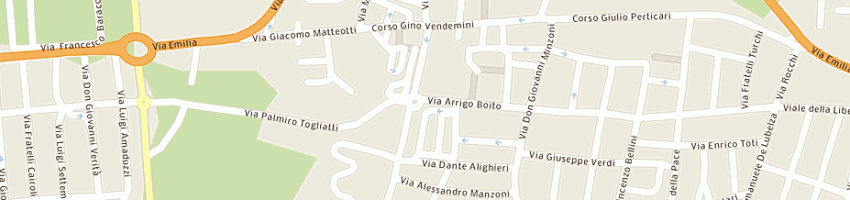Mappa della impresa punto due snc di capelli patrizia e c a SAVIGNANO SUL RUBICONE