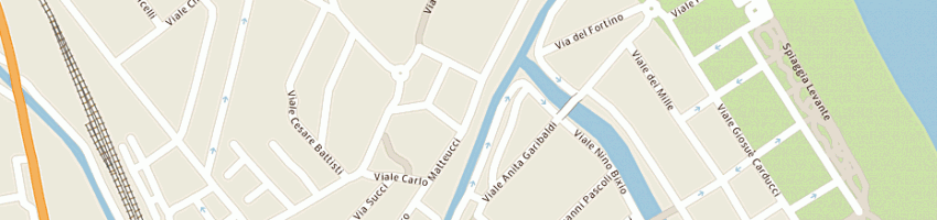 Mappa della impresa mapesca di capretto massimo e c snc a CESENATICO