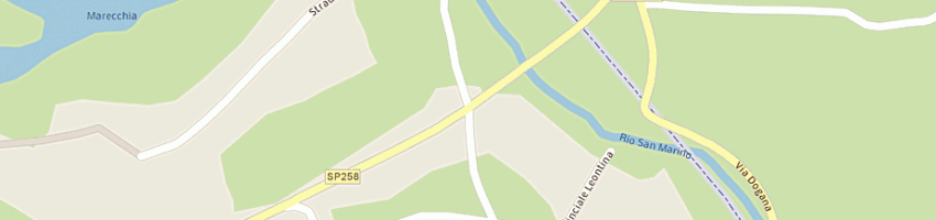 Mappa della impresa pietracuta srl a SAN LEO