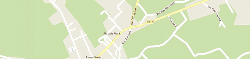 Mappa della impresa zava caterina e c snc a GODEGA DI SANT URBANO