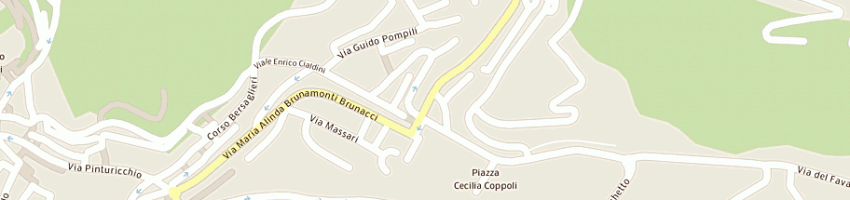 Mappa della impresa rosticceria monteluce a PERUGIA