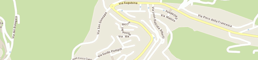 Mappa della impresa goracci tommaso a PERUGIA